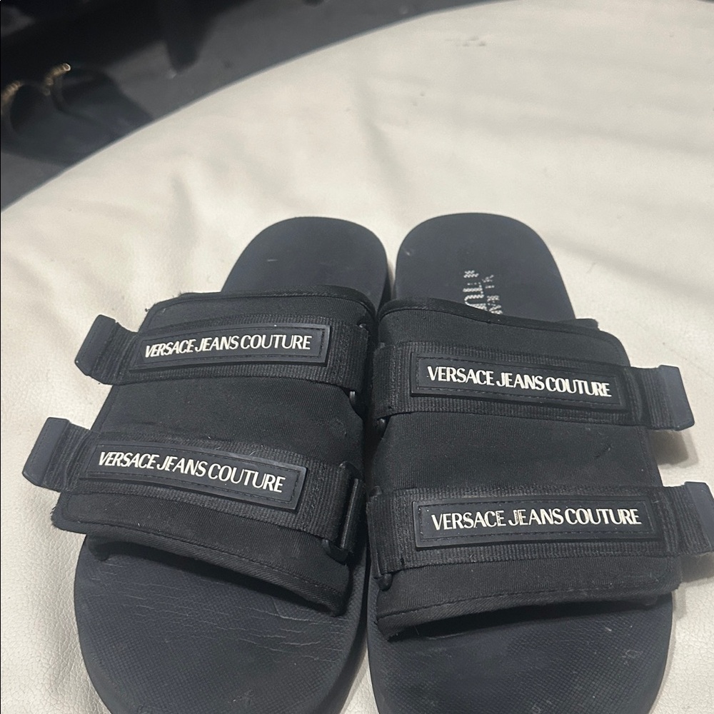 Versace pool slides